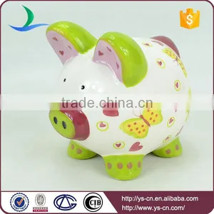 2015 Popular Hot Pretty Handprinting China Piggy Coin Bank thumbnail-3