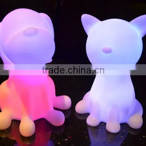 Cute Doggy and Kitty Shape LED Table Lighting thumbnail-5