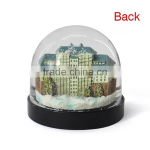 Acrylic Material Decorate Building Snow Globe thumbnail-5