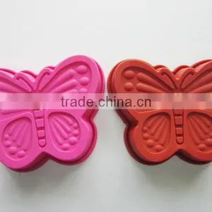 FDA & LFGB Standard Batterfly Silicone Muffin Pan thumbnail-2