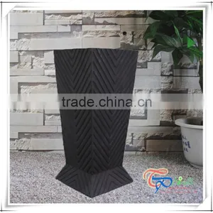 Fiberglass Manual Tall Decoration Large Pots for Planting Trees thumbnail-2