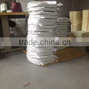 Hot Sell pu Leather White Color Plastic Chair Cushion Matel Chair Cushion Hotel Chair Cushion thumbnail-1