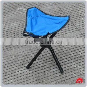Metal Outdoor Camping Triangle Fishing Portable Folding Step Stool thumbnail-1