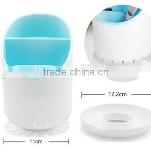 Wholesale Stock Small Order Plastic Capable of Draining Kitchen Tableware Storage Holder thumbnail-4