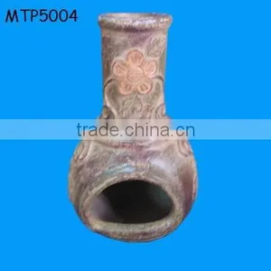 Antique Clay Fireplace thumbnail-1