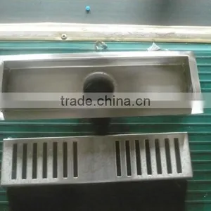 Shower Floor Drain With Grid or Tile Use Stainless Steel 25cm thumbnail-5