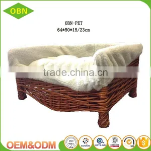 Cheap Handmade Wicker Pet Bed Wicker Dog Bed thumbnail-1