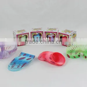 Plastic Colorful Lovely Rainbow Spring Toys/hot Sale Magic Rainbow Circle thumbnail-1