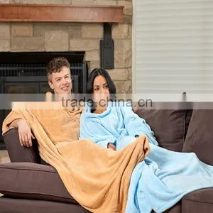 Wholesale Washable Non-woven Wearable Heated Blanket thumbnail-1