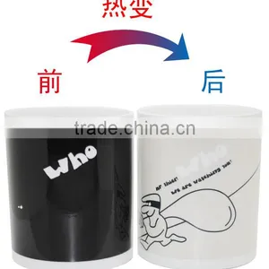 Festival Gift 330ml Color Changing Ceramic Mugs With OEM thumbnail-4