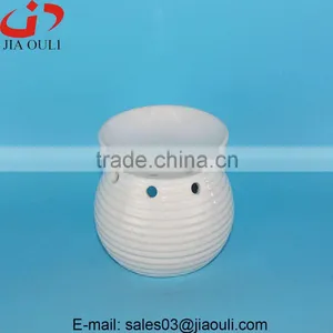 Wholesale Aroma Burner Black and White Ceramic Oil Warmers, Incense Holder thumbnail-5