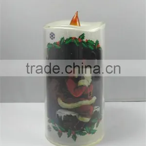 Led Pillar Vintage Candles thumbnail-4