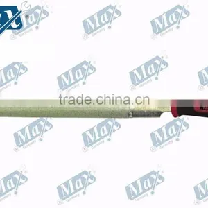 Half Round Files Electroplated (half Circle) With Plastic Handle 8" thumbnail-1