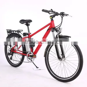 26inch 36V 250W Steel Frame Cheap Electric Bike for Sale thumbnail-1