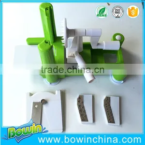 2016 Hot Sale New Design Green Spiral Slicer for Ktichen as Seen on tv thumbnail-4