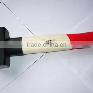 Drop Forged Stoning Hammer With Wooden Handle thumbnail-1