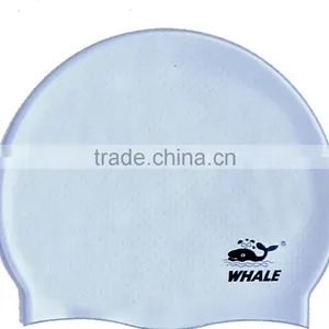 New Product Big Silicone Swimming Caps Avoid Stick Hair thumbnail-1