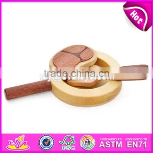 2017 New Products Children Pretend Play Wooden Cooking Toys W10B179 thumbnail-3