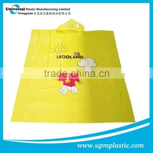 Water Proof Eco-friendly Degradable Promotional Raincoat thumbnail-6