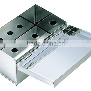 SUS430 Stainless Steel Nori Seaweed Case Nori Box for Sushi Restaurants thumbnail-2