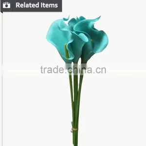 Real Touch Artificial Flower for Christmas Ornament Rose Flower thumbnail-6