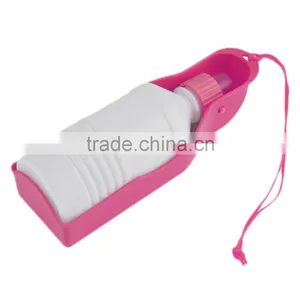 Potable Pet Dog Cat Water Feeding Drink Bottle Dispenser Travel Bowl thumbnail-5