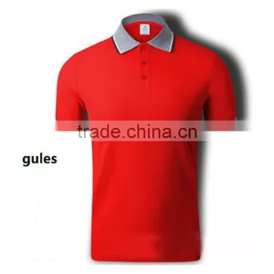 100%polyester Dri Fit Polo Shirts Wholesale thumbnail-2