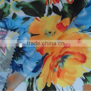 Dress Fashion New Design Pretty Printed Spun Rayon Fabric thumbnail-1