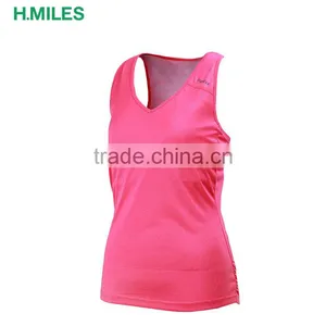 2017 Polyester / Elastane Sport Gym Running Womens Tank Top thumbnail-1