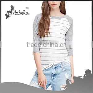 3/4 Sleeve Shirts Wholesale t Shirts for t Shirts Stripes Designs thumbnail-1