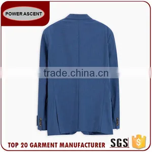 Casual Men'S Two Button Single Vent Fashion Suit Jacket Blazer For Sale thumbnail-3