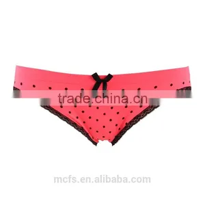 Lace Briefs Wholesale Women Underwear Print Briefs Lingerie Seamless Ladies Boyshort Panties thumbnail-1