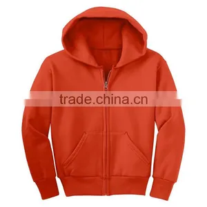 Cheap Boys Zip Up Hoodie Blank For Custom Printing Wholesale Design Your Own Hoodie thumbnail-4