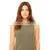Bella+Canvas Women's Flowy Scoop Muscle Tank Top - 65% Poly 35% Viscose, Has Low Cut Armholes and Comes With Your Logo thumbnail-6