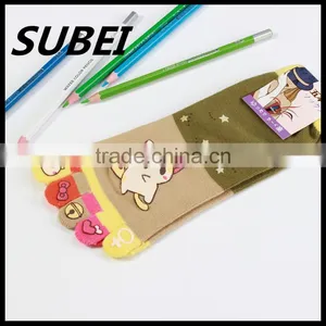 2016 Winter New Creative Cartoon Toe Socks in Tube Socks thumbnail-2