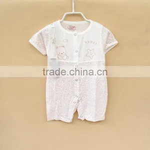 Wholesale Summer Striped Girls Baby Rompers Cotton Clothing thumbnail-3