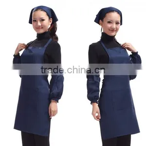 Custom Apron Korean Home Aprons Advertising Promotions Wai Su - Simple Fashion Printing Embroidery Logo thumbnail-4