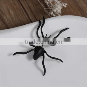 New Fashion Costume Jewelry Earrings Halloween Spider Black Ear Studs thumbnail-2