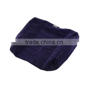 Soft Inflatable Suede Fabric Travel Foot Rest Pillow Footrest Helps Reduce DVT Risk on Flights 28x37cm Cheap And New Hot Selling thumbnail-2