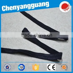 2017 Fashion White and Black Nylon Webbing Folded Over Elastic for Clothing Bag Jeans T-shirt thumbnail-3