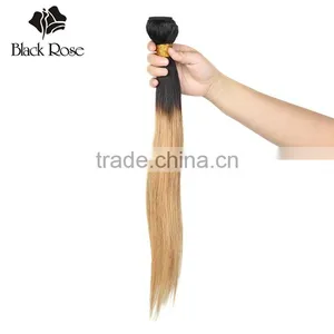 Black Rose Sew in Human Hair Weave Ombre Hair, 100% Ombre Human Braiding Hair Extensions thumbnail-4