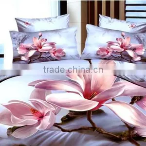 Luxury 100% Polyester 3D Reactive Printed Home Bedding Set thumbnail-2