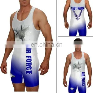 Promotion Custom Wrestling Suits for Sale, Kids Wrestling Suits, Custom Polyester Spandex Suit thumbnail-1