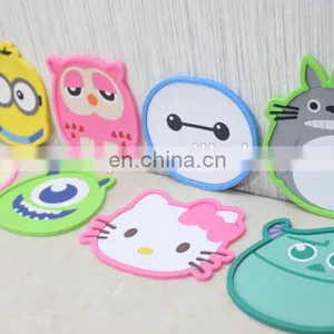 Cute Cartoon Design Thicken Silicon Coaste Baby Shower Home Decorations 8styles thumbnail-1
