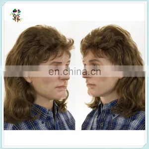 80's Mens Fancy Dress Pat Sharp Mullet Carnival Wigs HPC-0009 thumbnail-2