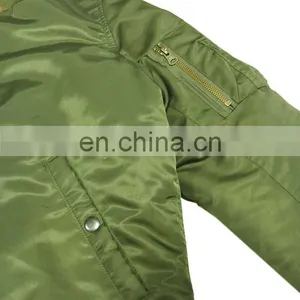 2017 Custom Hot Selling Good Quality Flight Army Parka Men Jacket for Army thumbnail-6