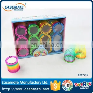 Top Quality Custom Plastic Ring Rainbow Spring Circle thumbnail-1