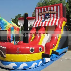 Inflatable Slide Galley Pirate Ship, Inflatable Dry Slide thumbnail-1
