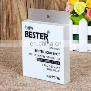 Factory Directly Supply Custom White Matt Pvc Tool Packaging Box Printing With Hang Hole thumbnail-1