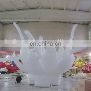 Customized Multicolor Led Lighting Advertising Small Inflatable Air Dancer of Flower thumbnail-1